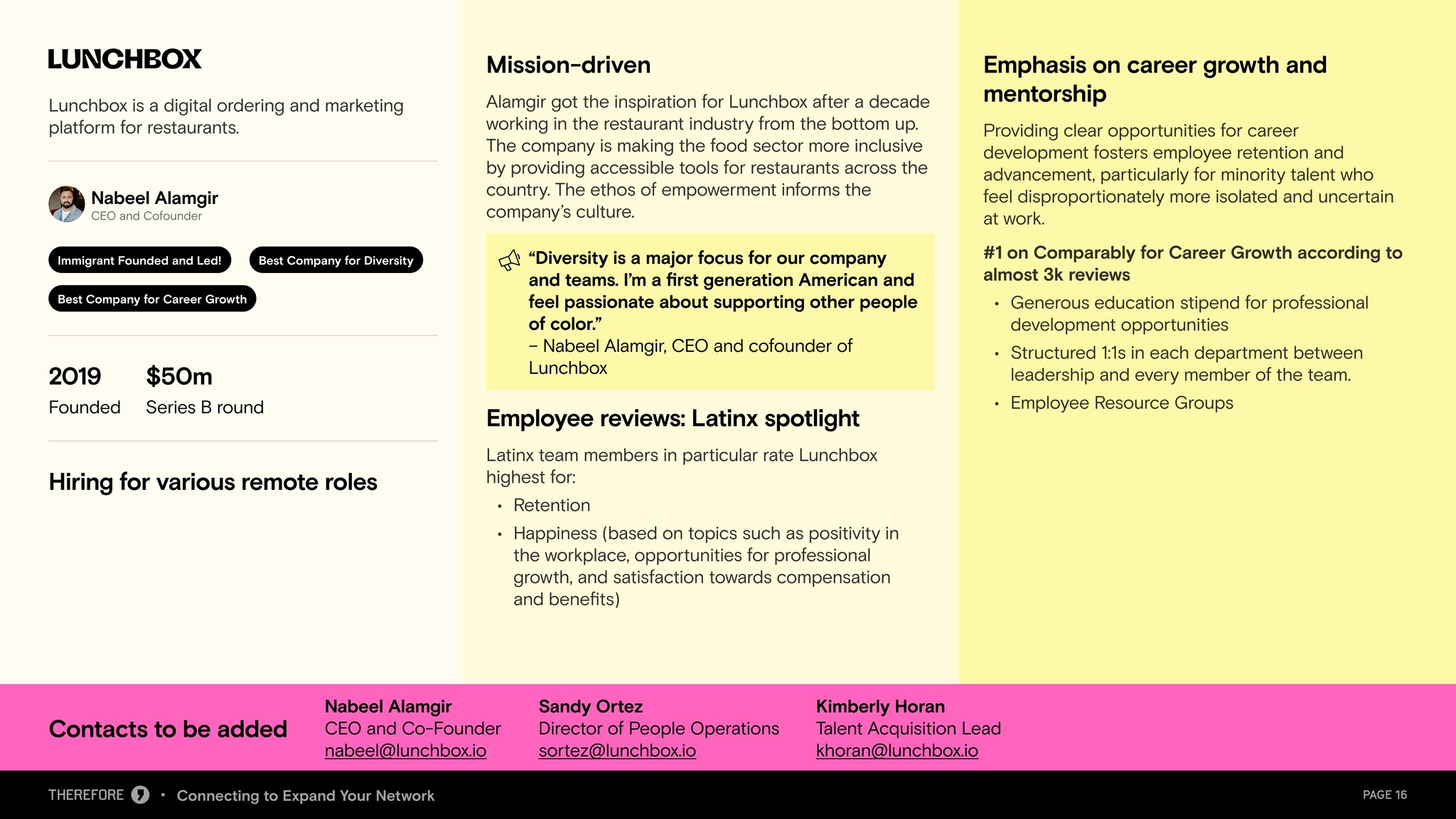A slide from the DEI webinar series.