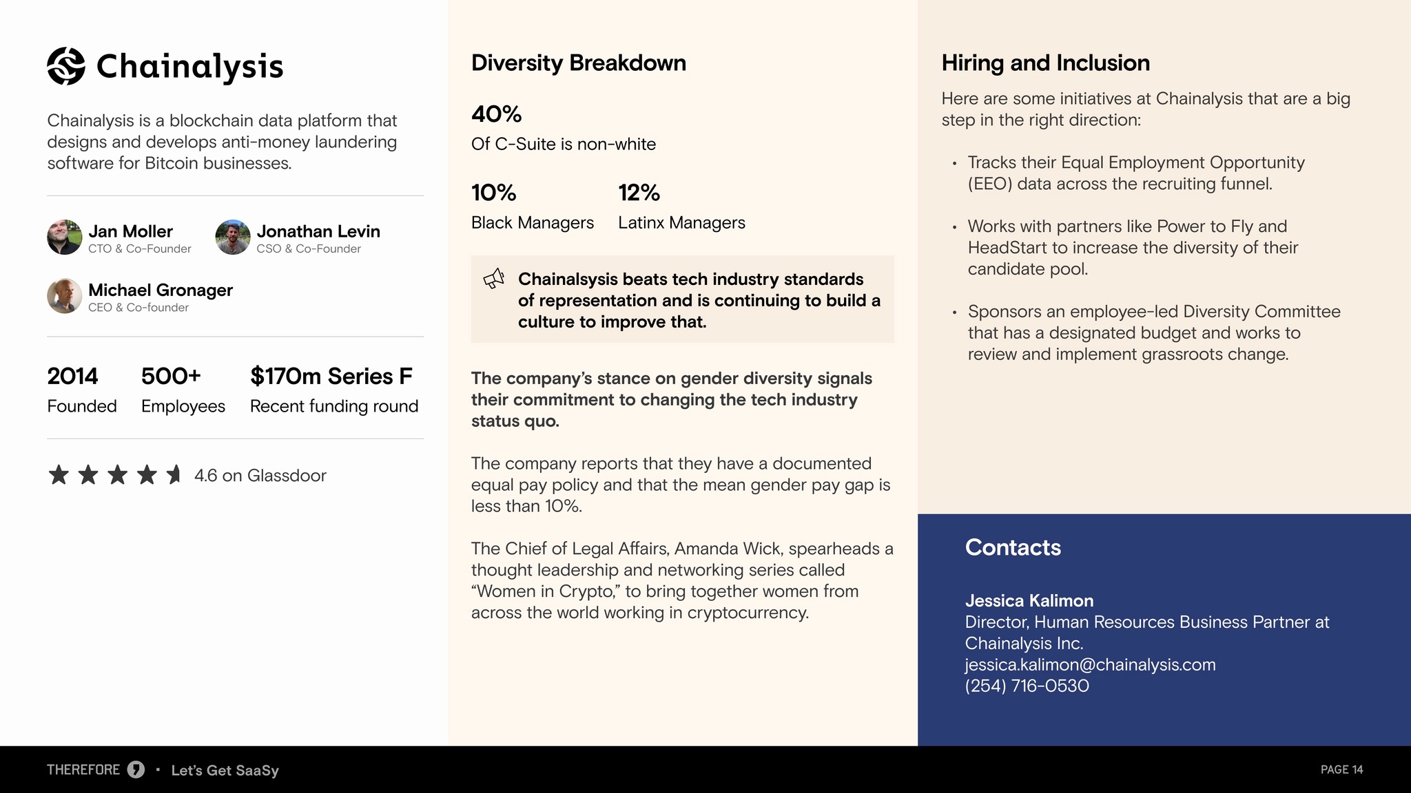 A slide from the DEI webinar series.